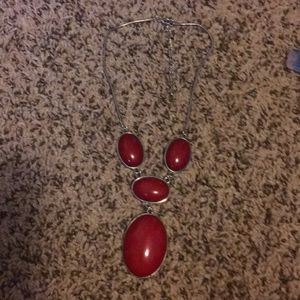 Pretty red necklace
